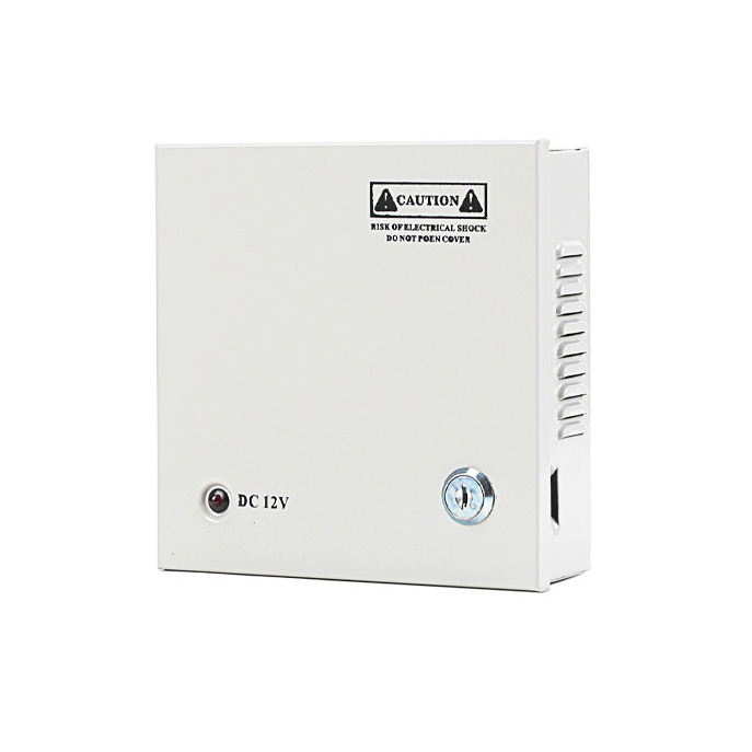 High Quality CCTV Power Supply Adapter DC12V 5A 4Channel For CCTV Camera or LEDs 