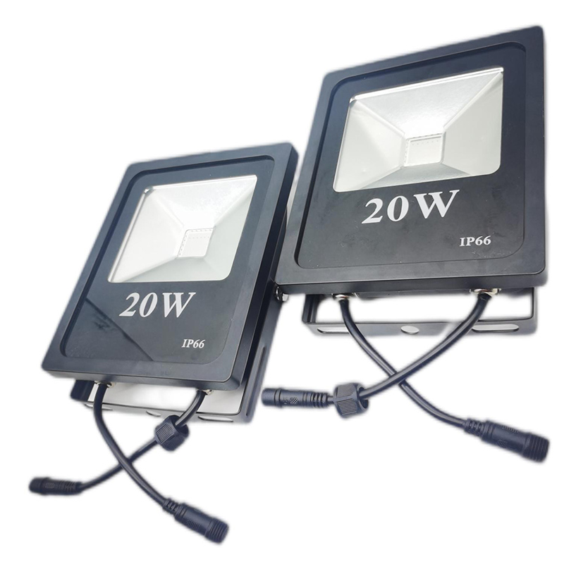 DC12V 20W LED-Flutlicht WS2811 RGB-Mehrfarbenlicht DC12V 20W LED-Flutlicht WS2811 RGB-Mehrfarbenlicht