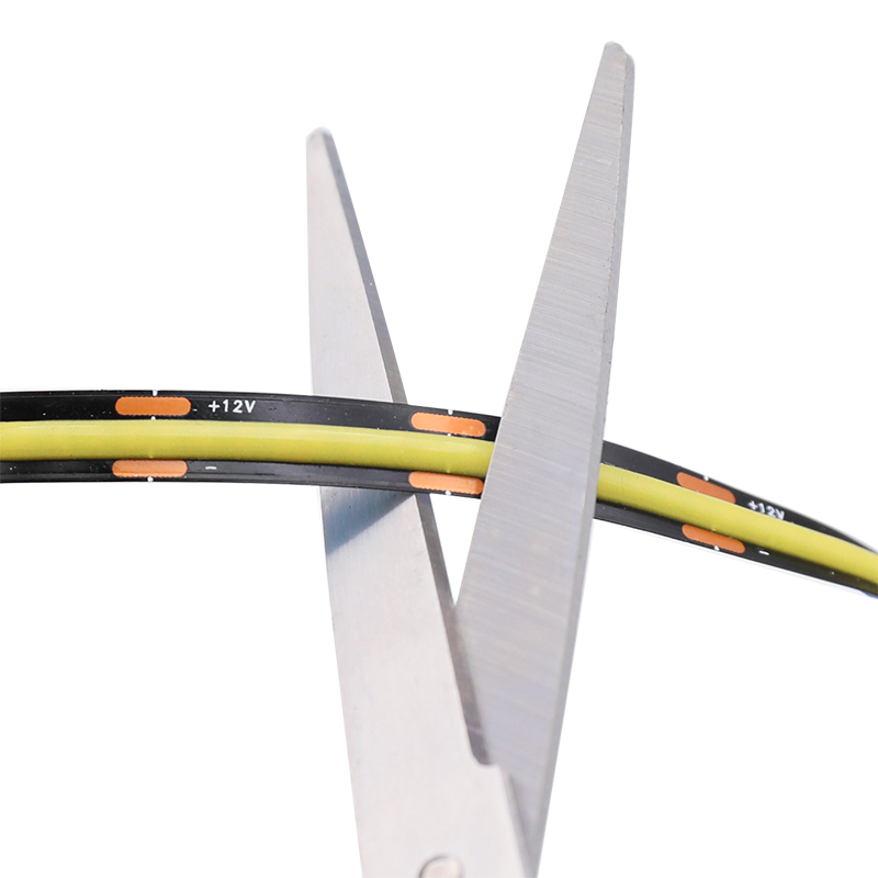 DC12V 24V Černý PCB COB LED pásek svítí 320 LED na metr DC12V 24V Černý PCB COB LED pásek svítí 320 LED na metr