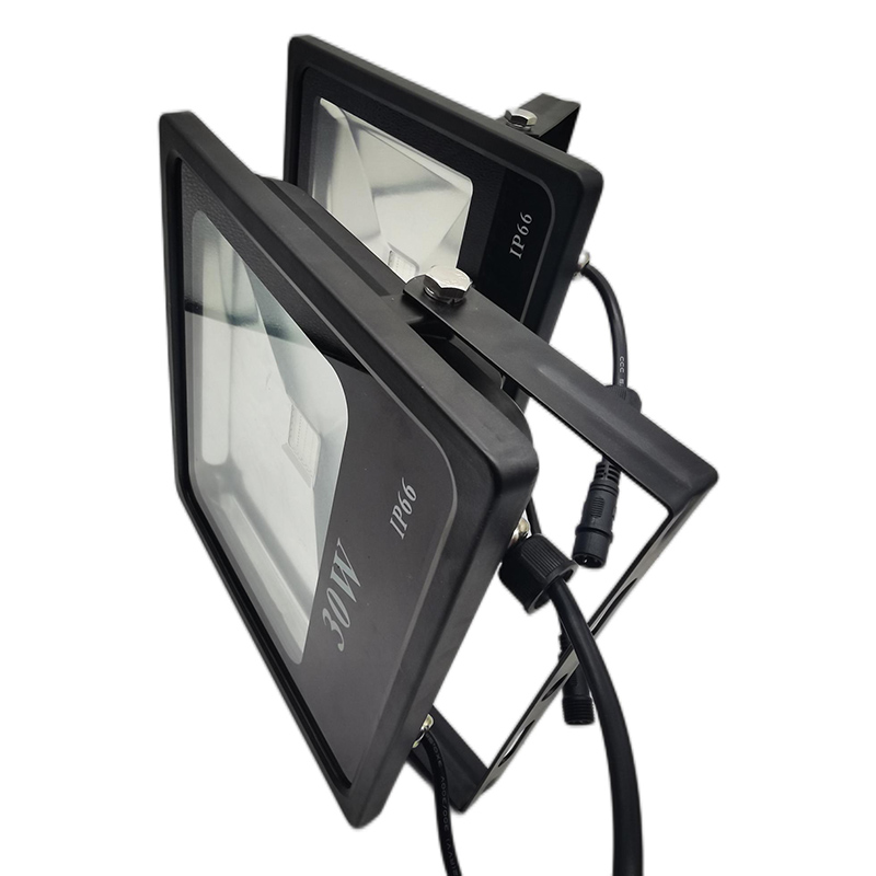 Venkovní LED světlomet DC12V 30W RGB WS2811 Venkovní LED světlomet DC12V 30W RGB WS2811