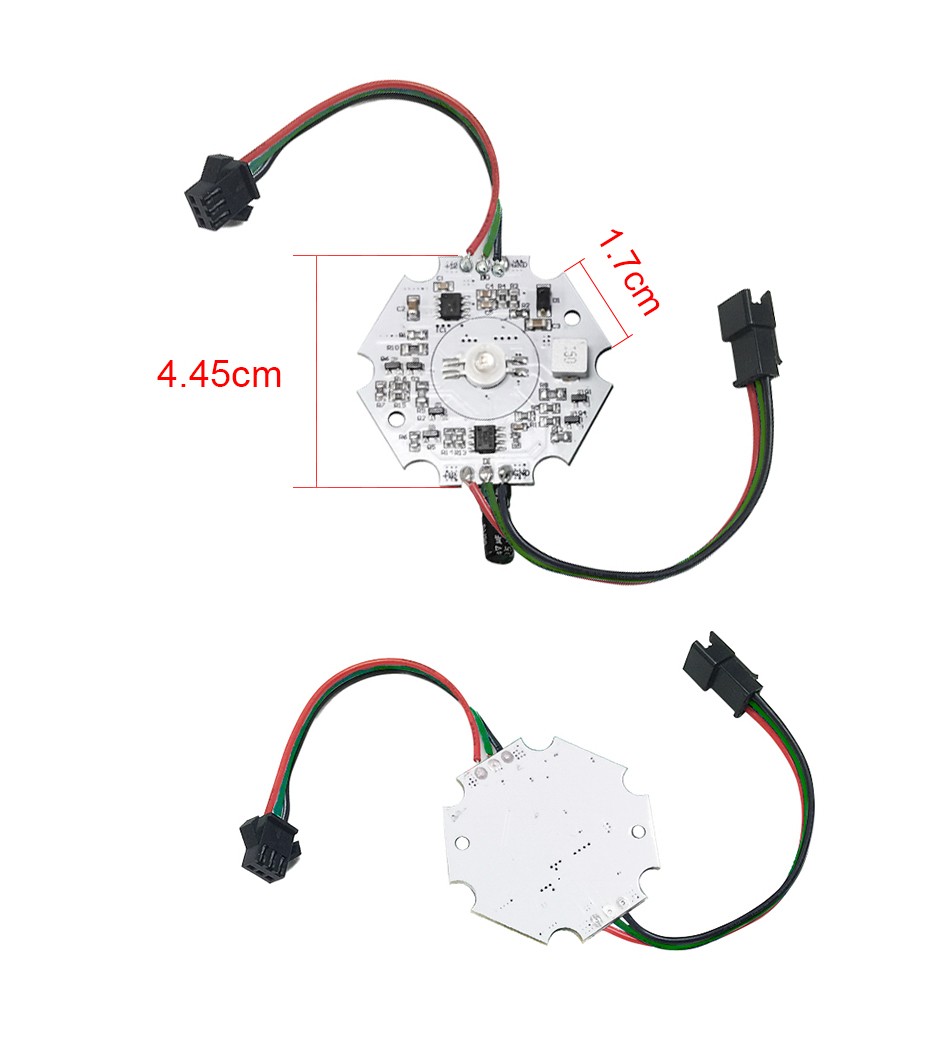 DC12V 3W WS2811 RGB LED-Lichtmodule für Pixel Dot Art DC12V 3W WS2811 RGB LED-Lichtmodule für Pixel Dot Art