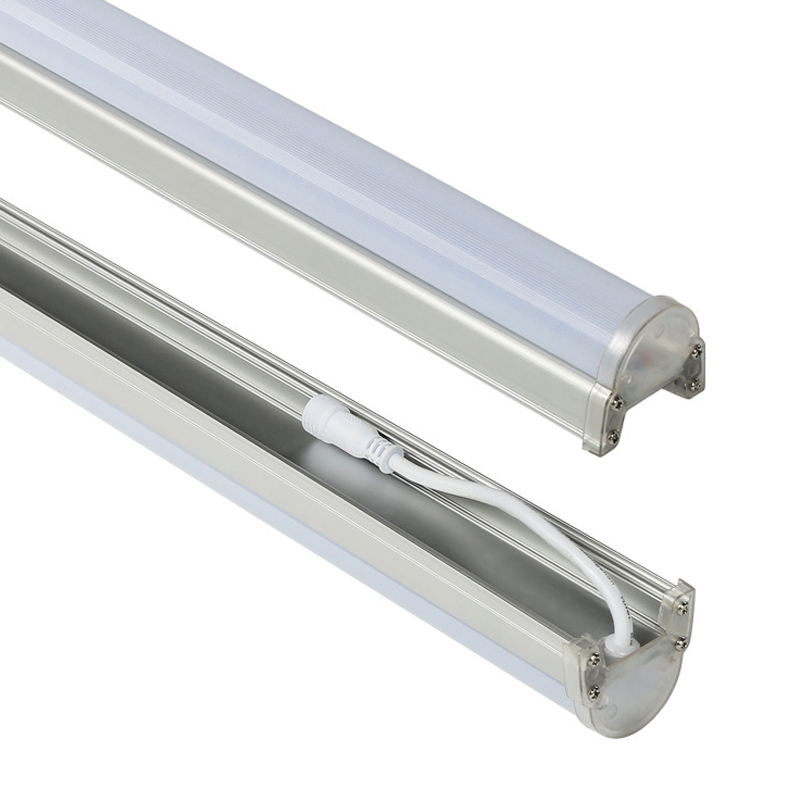 DC24V 8/10/12W SMD5050 7 barevných LED digitální zábradlí trubice hliníkové spodní venkovní vodotěsné vedení světla DC24V 8/10/12W SMD5050 7 barevných LED digitální zábradlí trubice hliníkové spodní venkovní vodotěsné vedení světla