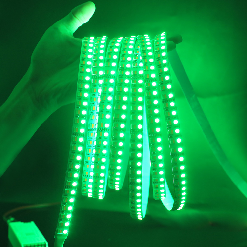 DC24V RGBCCT Farbwechselnder LED-Lichtstreifen mit hoher Dichte, 960 LEDs, 16.4 Fuß Länge DC24V RGBCCT Farbwechselnder LED-Lichtstreifen mit hoher Dichte, 960 LEDs, 16.4 Fuß Länge