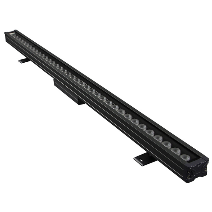 DC24V 18W 18LED plnobarevné SMD3535 DMX512 3kanálové externí ovládání LED nástěnné svítidlo