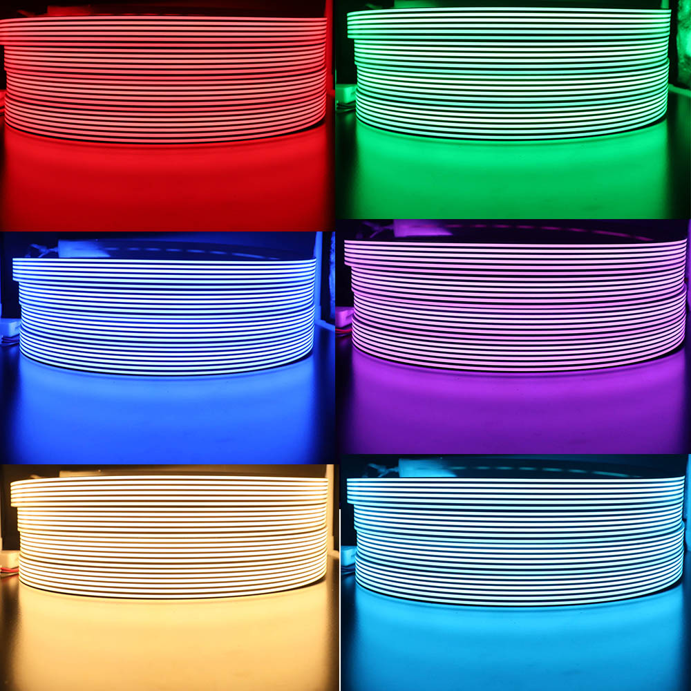 DC12/24V Vícenásobná změna barev a sledování Volitelné 30*20mm pruhy vodotěsné flexibilní silikonové neonové LED světlo DC12/24V Vícenásobná změna barev a sledování Volitelné 30*20mm pruhy vodotěsné flexibilní silikonové neonové LED světlo