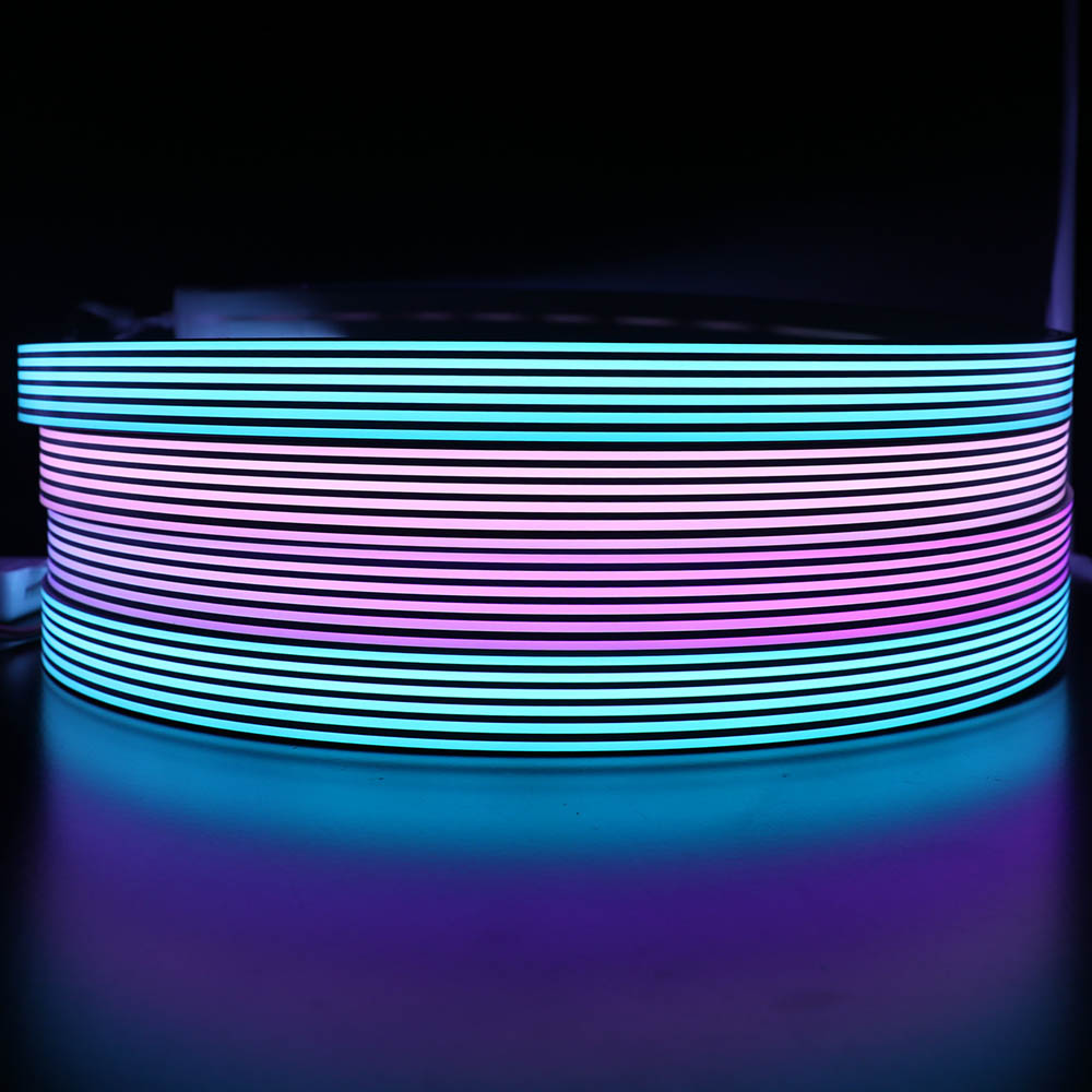 DC12/24V Vícenásobná změna barev a sledování Volitelné 30*20mm pruhy vodotěsné flexibilní silikonové neonové LED světlo DC12/24V Vícenásobná změna barev a sledování Volitelné 30*20mm pruhy vodotěsné flexibilní silikonové neonové LED světlo