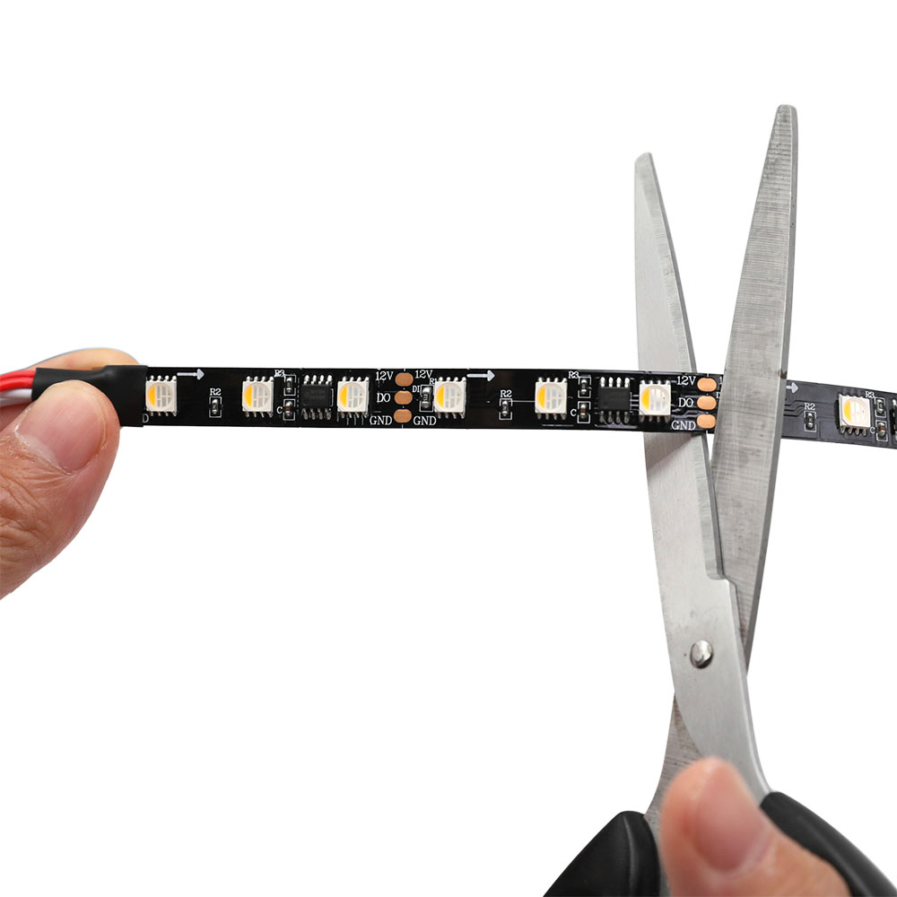 DC12/24V 4v1 RGBW SK6812 16.4Ft 300LED diod Flexibilní zachycování barev Plně barevné LED páskové světla