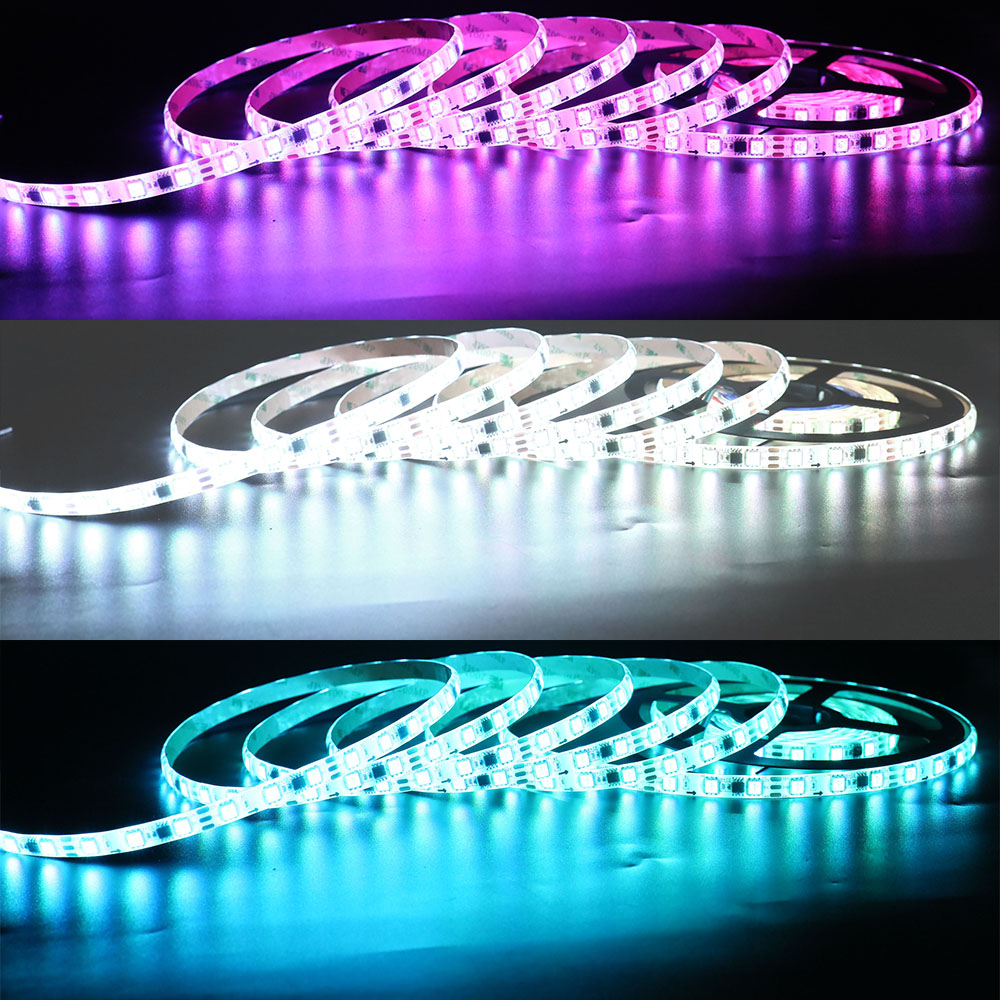WS2811 DC12V IP65 Vodotěsný 1.64 stop ~ 16.4 stop 18 LED/Ft Full Color Chasing Flexibilní adresovatelné LED pásky WS2811 DC12V IP65 Vodotěsný 1.64 stop ~ 16.4 stop 18 LED/Ft Full Color Chasing Flexibilní adresovatelné LED pásky