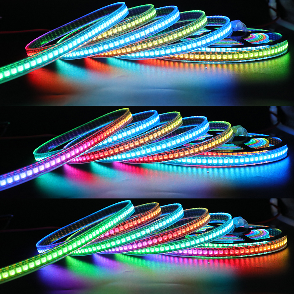 DC12V WS2815 720 LED diody Dual Signal Individuálně adresovatelné Vodotěsné Dream Color Strip Lights-5m/16.4ft na roli na prodej DC12V WS2815 720 LED diody Dual Signal Individuálně adresovatelné Vodotěsné Dream Color Strip Lights-5m/16.4ft na roli na prodej