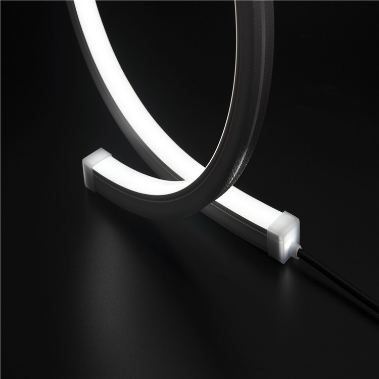 Flexible RGB+CCT-LED-Neonlichter mit Farbwechsel – DC12/24 V, 5050 SMD, 16.4 Fuß, 300 LEDs Flexible RGB+CCT-LED-Neonlichter mit Farbwechsel – DC12/24 V, 5050 SMD, 16.4 Fuß, 300 LEDs