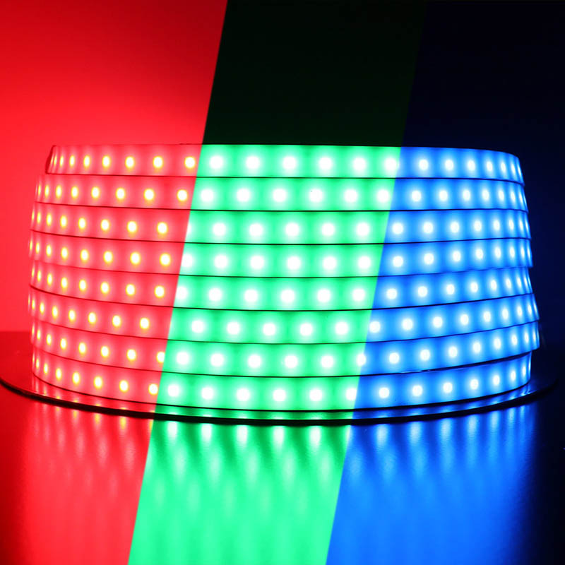 Pásek venkovních světel s neonovou barvou RGB LED - DC24V - 16.4 stop~65.6 stop Pásek venkovních světel s neonovou barvou RGB LED - DC24V - 16.4 stop~65.6 stop