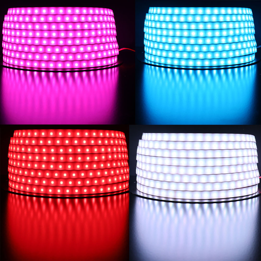Pásek venkovních světel s neonovou barvou RGB LED - DC24V - 16.4 stop~65.6 stop Pásek venkovních světel s neonovou barvou RGB LED - DC24V - 16.4 stop~65.6 stop