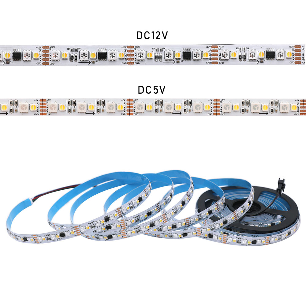 WS2811 Adresovatelná RGB+CCT LED pásková světla – 12V/5V 12mm 120LED/m WS2811 Adresovatelná RGB+CCT LED pásková světla – 12V/5V 12mm 120LED/m