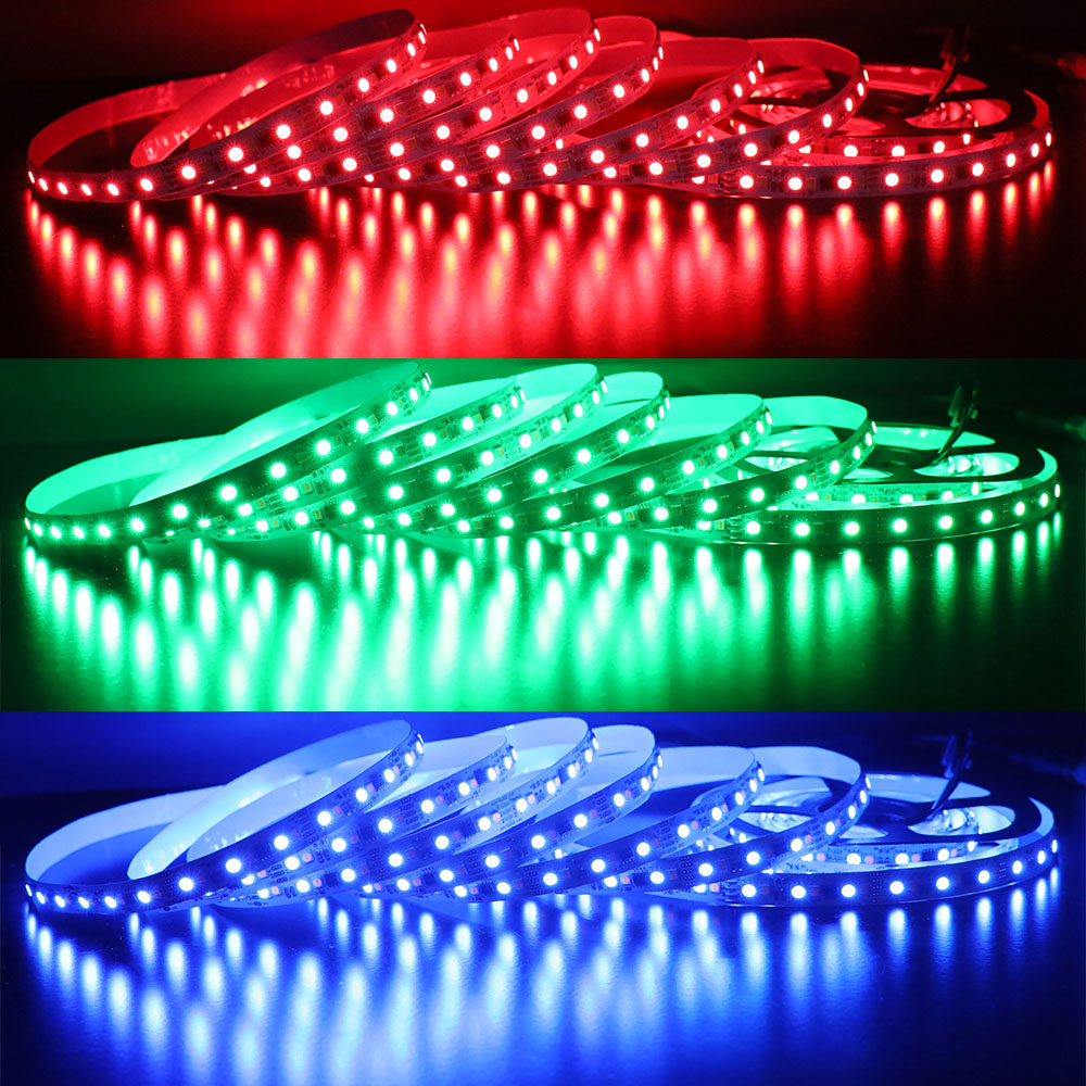 WS2811 Addressable RGB+CCT Color Chasing LED Strip Lights