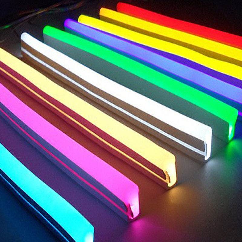 DC24V 16*15mm Boční osvětlení Vodotěsné 16.4Ft 600LED Vícejednobarevné Volitelné Flexibilní neonové LED světlo pro venkovní osvětlení DC24V 16*15mm Boční osvětlení Vodotěsné 16.4Ft 600LED Vícejednobarevné Volitelné Flexibilní neonové LED světlo pro venkovní osvětlení