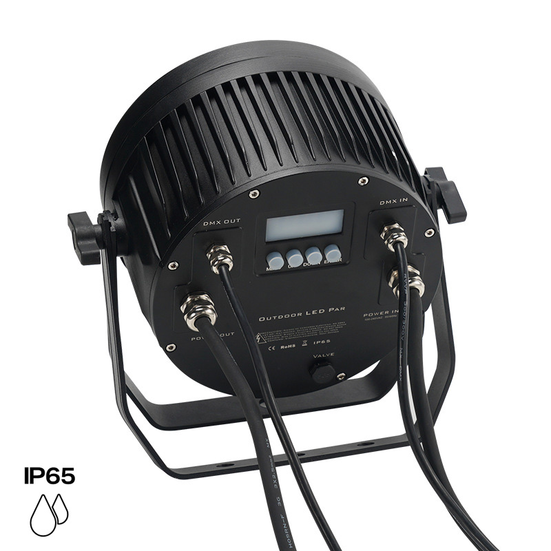 DMX 6-v-1 RGBW UV LED Par Light 18x18W DMX 6-v-1 RGBW UV LED Par Light 18x18W