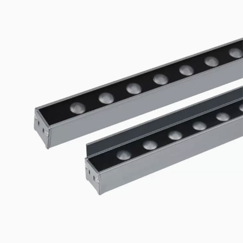 DC24V 12W 28X23mm weiß/gelbes Licht, vollfarbig, adressierbar, DMX512, für den Außenbereich, wasserdicht, IP67, Aluminiumlinse, lineare LED-Beleuchtung, LED-Wandwaschbeleuchtung