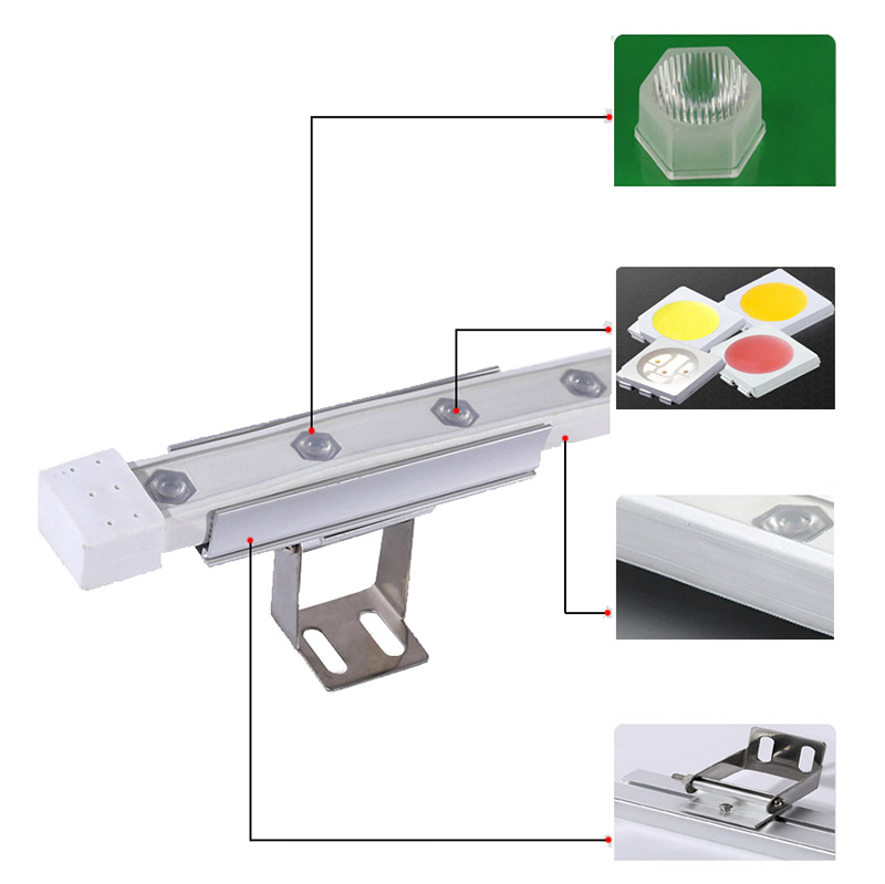 24V DMX512 Wall Washer Light PVC Flexibilní LED pásek 24V DMX512 Wall Washer Light PVC Flexibilní LED pásek