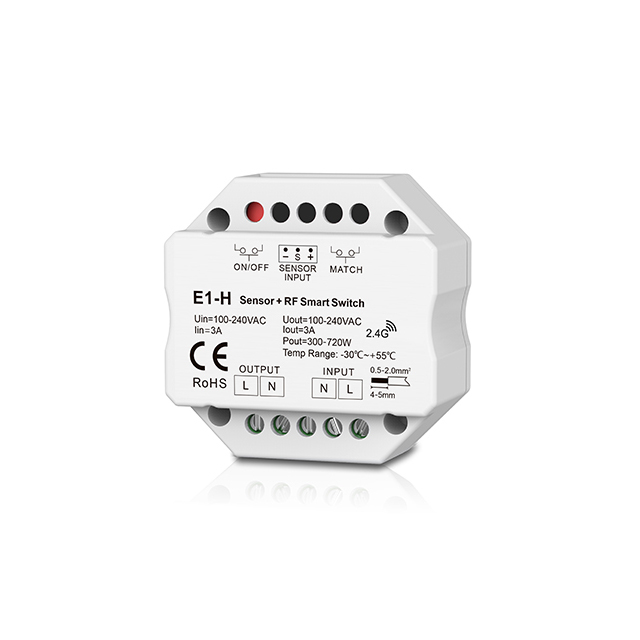 E1-H Vysokonapěťový senzor LED ovladač - RF Smart Switch E1-H Vysokonapěťový senzor LED ovladač - RF Smart Switch