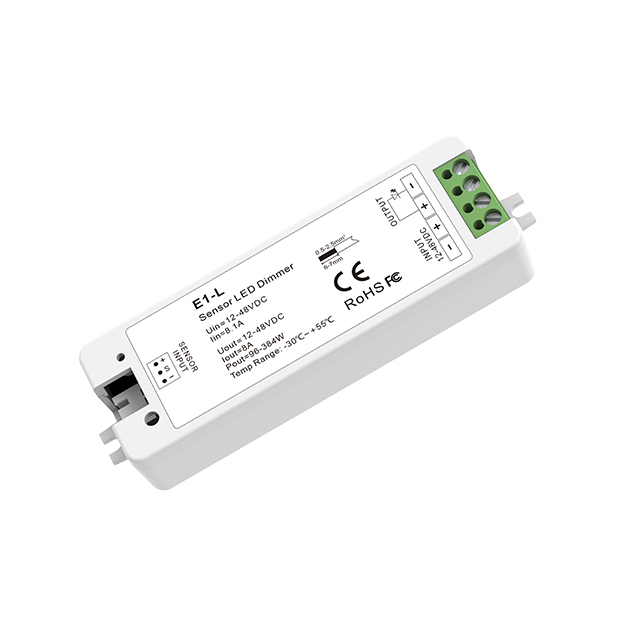 E1-L DC12-48V stmívač LED snímače konstantního napětí E1-L DC12-48V stmívač LED snímače konstantního napětí