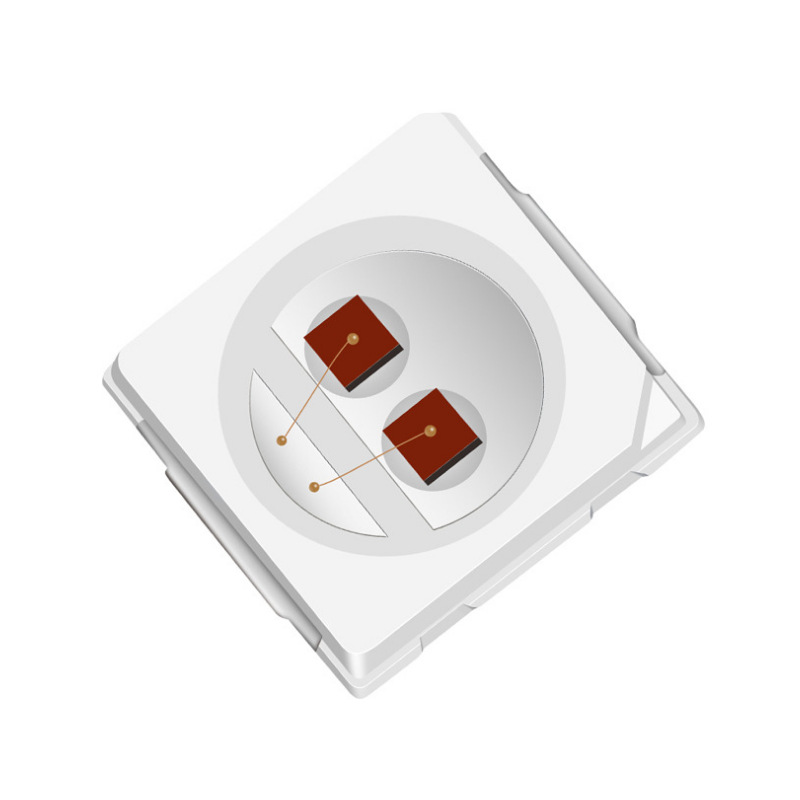 Červený 3030SMD dvojitý LED čip pro LED osvětlení rostlin, DIY LED čip, 500 ks na prodej