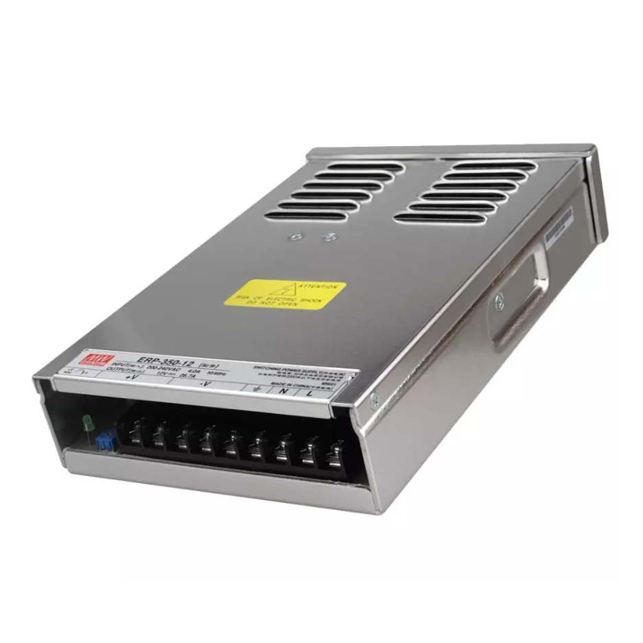 AC180 ~ 264V ERP-350-12 Vstupní rozsah znamená dobře Vysoce účinná řada odolná proti dešti DC12V 350Watt LED displej uvedený na seznamu UL Osvětlení Napájecí zdroj