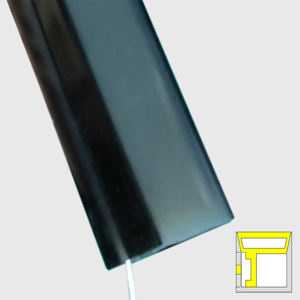 Silikonový LED pás Světelný flexibilní difuzor Venkovní voděodolný 120° boční vyzařování 20*20mm Silikonový LED pás Světelný flexibilní difuzor Venkovní voděodolný 120° boční vyzařování 20*20mm