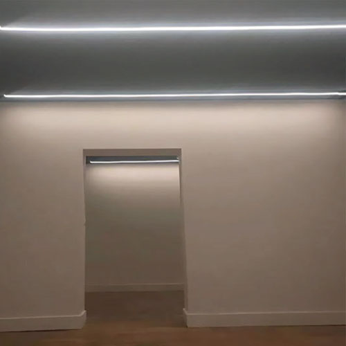 Silikon-Diffusor, flexibler LED-Kanal für den Außenbereich, 120°, nach oben emittierend, 10 x 10 mm Silikon-Diffusor, flexibler LED-Kanal für den Außenbereich, 120°, nach oben emittierend, 10 x 10 mm