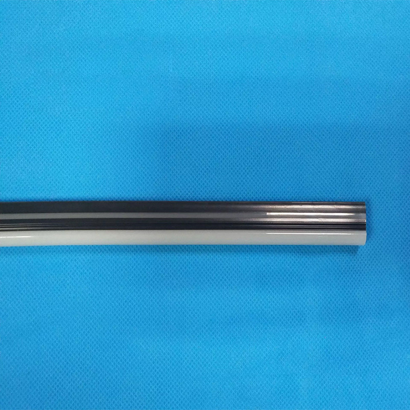 08*17mm 270° seitlich emittierender schwarzer LED-Streifen Silikonschlauch mit milchig-weißem Lichtdiffusor, Kuppeloberseite für 8mm LED-Lichtstreifen 08*17mm 270° seitlich emittierender schwarzer LED-Streifen Silikonschlauch mit milchig-weißem Lichtdiffusor, Kuppeloberseite für 8mm LED-Lichtstreifen