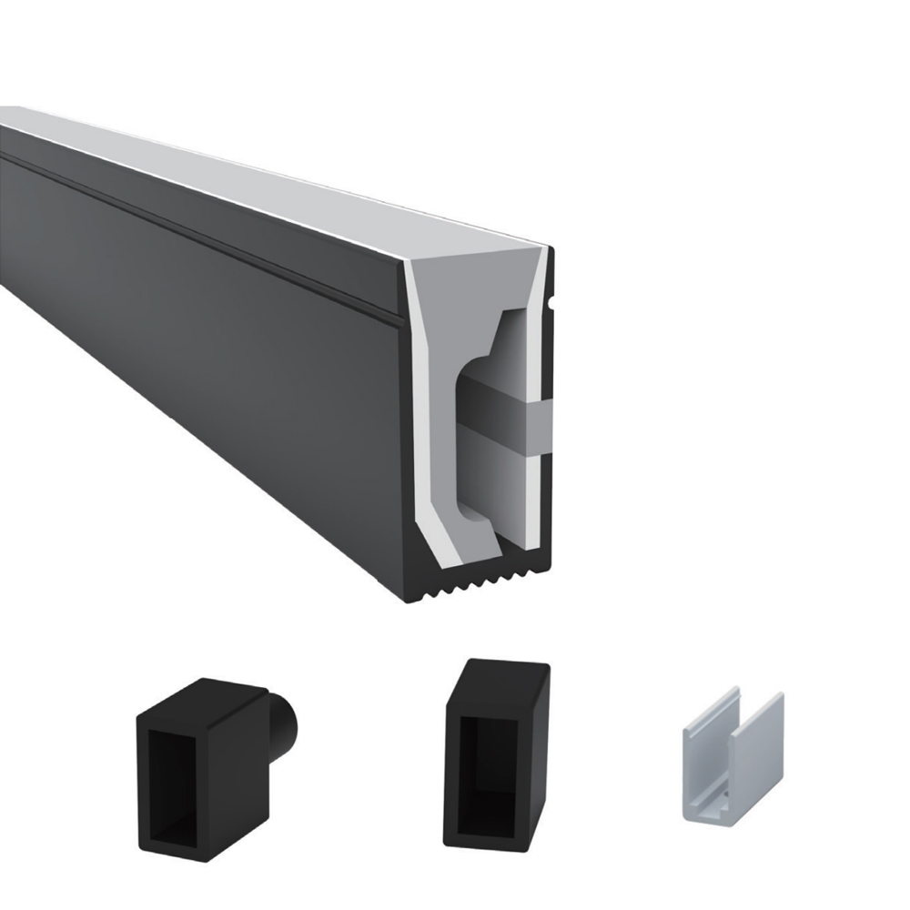6*12mm 120° boční LED difuzor Černá silikonová trubice pro 8mm LED světelné pásy 6*12mm 120° boční LED difuzor Černá silikonová trubice pro 8mm LED světelné pásy