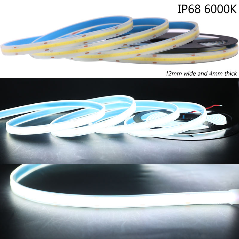 IP68 Cool White COB LED Light Strip