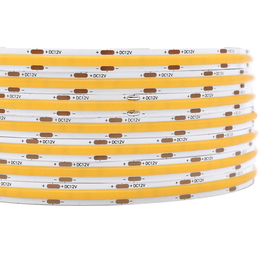 Speciální žhavý výprodej Ra90 Flexibilní COB LED páskové osvětlení 16.4Ft role Speciální žhavý výprodej Ra90 Flexibilní COB LED páskové osvětlení 16.4Ft role