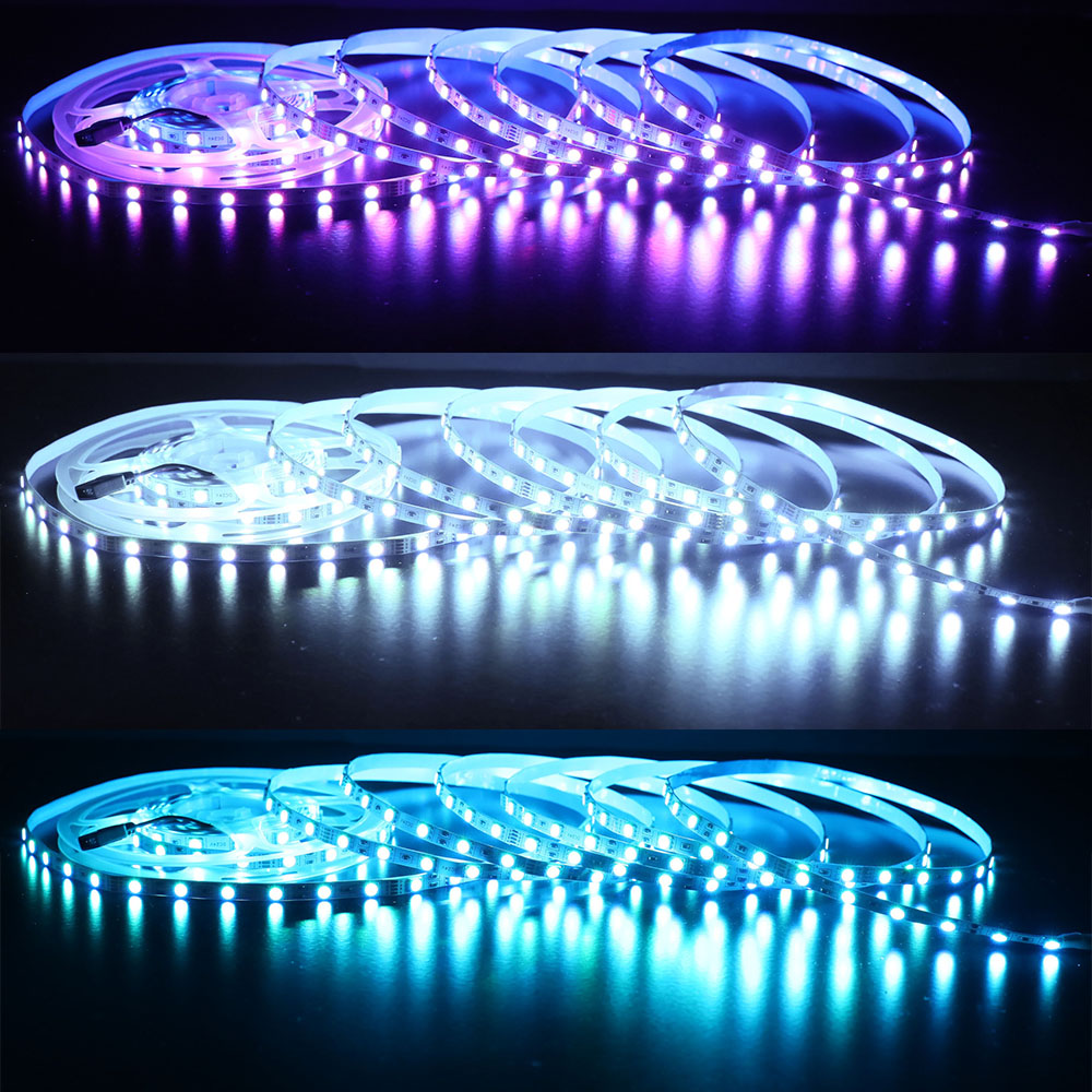 6mm RGB tenký LED pásek se změnou barvy – 5V/12V/24V 60LEDs/m 16.4 stop 6mm RGB tenký LED pásek se změnou barvy – 5V/12V/24V 60LEDs/m 16.4 stop