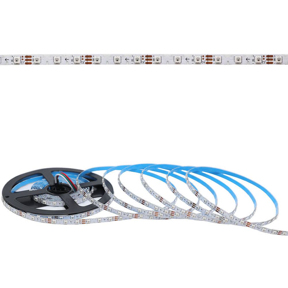 DC12V TM1809 SMD3838 Super Narrow 6 mm 420 LED Flexibilní individuálně adresovatelný LED pásek DC12V TM1809 SMD3838 Super Narrow 6 mm 420 LED Flexibilní individuálně adresovatelný LED pásek