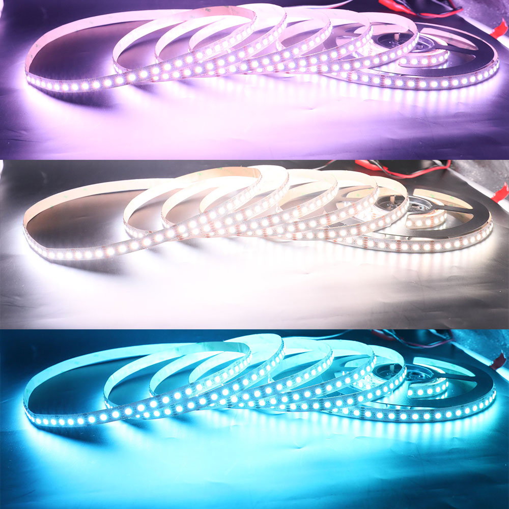 RGBW-LED-Außenbeleuchtung mit Farbwechsel – 96 LEDs/m 12 V LED-Streifen – 3000 K/4000 K/6000 K Weiß RGBW-LED-Außenbeleuchtung mit Farbwechsel – 96 LEDs/m 12 V LED-Streifen – 3000 K/4000 K/6000 K Weiß
