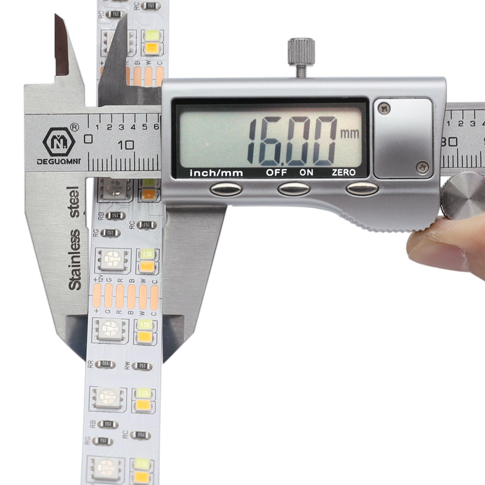 RGBWW 5050+2835 LED světla se změnou barvy – 16 mm 12V LED pásek – 180 LED/m vysoká hustota RGBWW 5050+2835 LED světla se změnou barvy – 16 mm 12V LED pásek – 180 LED/m vysoká hustota