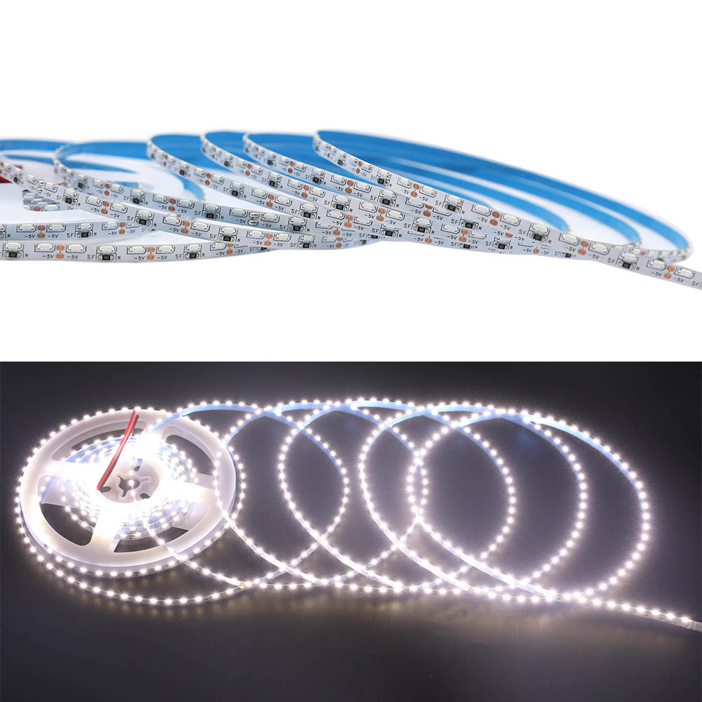 DC5V 16.4Ft 600LED Super Slim 5mm široký 335SMD boční emitující LED pásek pro osvětlení pod skříňkou DC5V 16.4Ft 600LED Super Slim 5mm široký 335SMD boční emitující LED pásek pro osvětlení pod skříňkou
