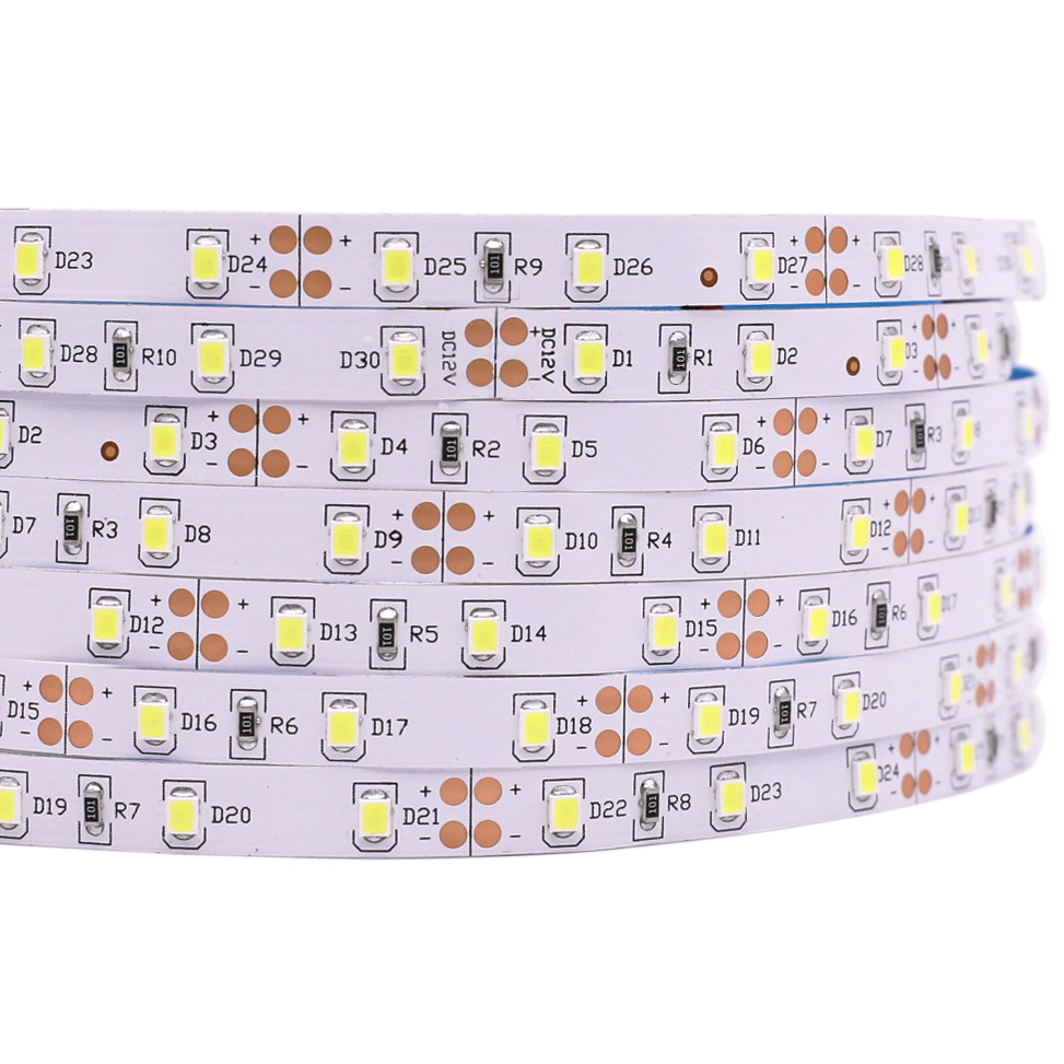 Einreihige Serie DC12/24V 2835SMD 300LEDs Flexible LED-Streifenlichter Innenbeleuchtung 16.4 Fuß pro Rolle im Angebot