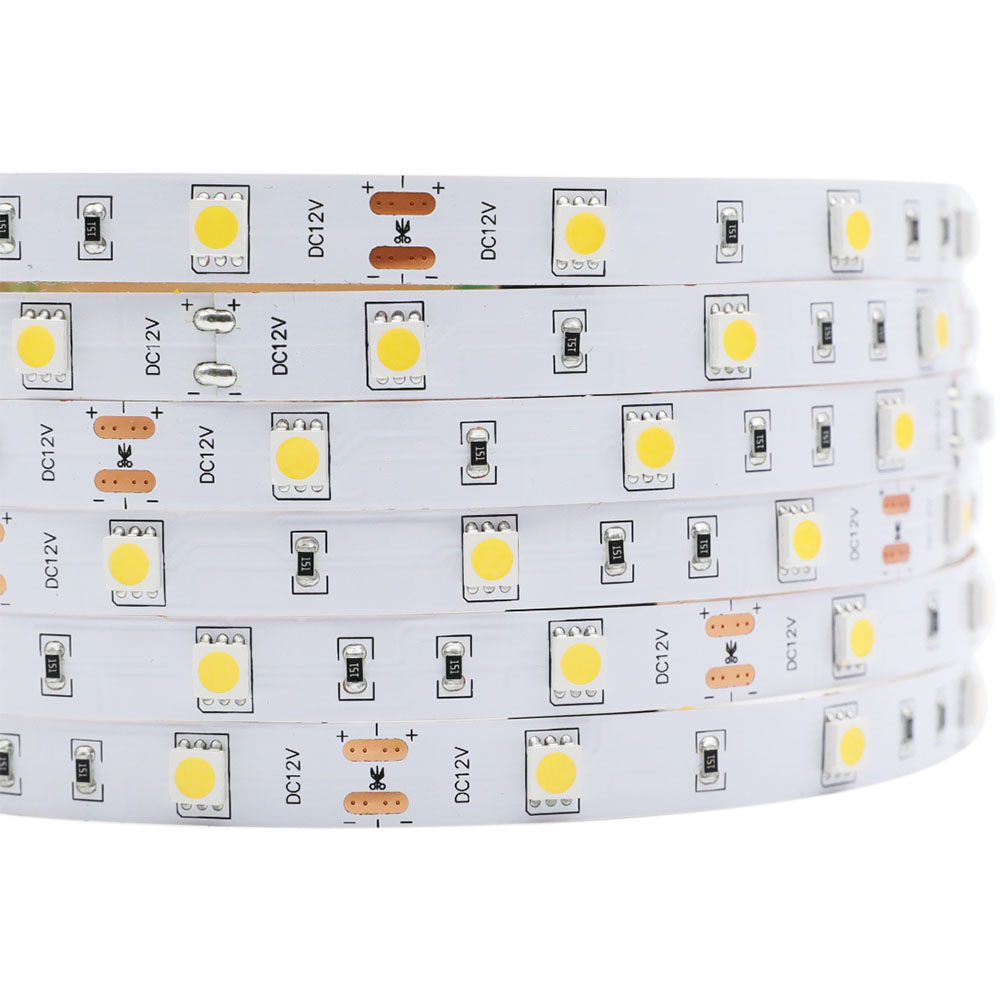 Einreihige Serie DC12/24V 5050SMD 150LEDs Flexible LED-Streifenlichter TV-Hintergrundbeleuchtung 16.4 Fuß pro Rolle im Angebot