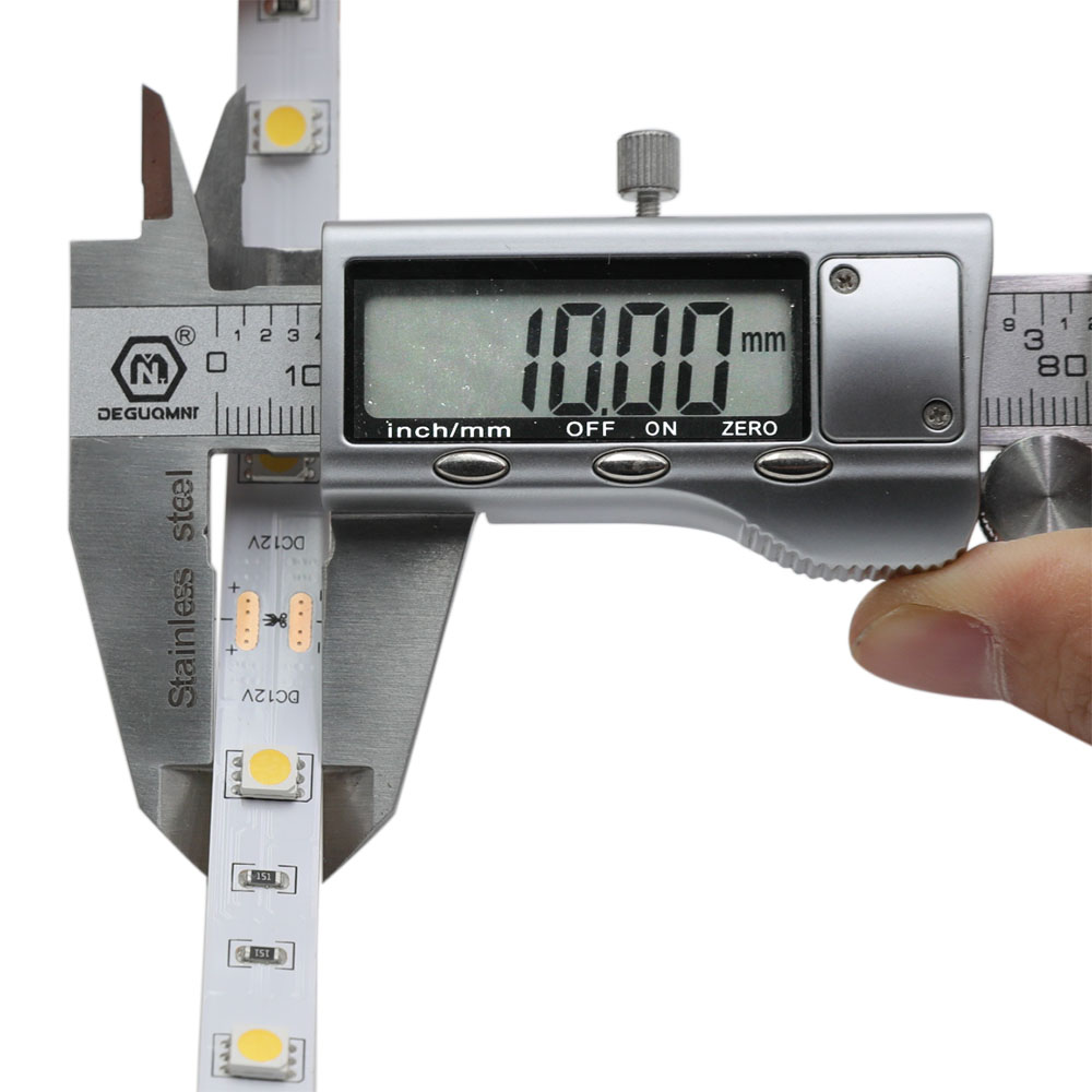 Jednořadá řada DC12/24V 5050SMD 150LED Flexibilní LED pásek Osvětlení TV Podsvícení 16.4 stop na kotouč Prodejem Jednořadá řada DC12/24V 5050SMD 150LED Flexibilní LED pásek Osvětlení TV Podsvícení 16.4 stop na kotouč Prodejem