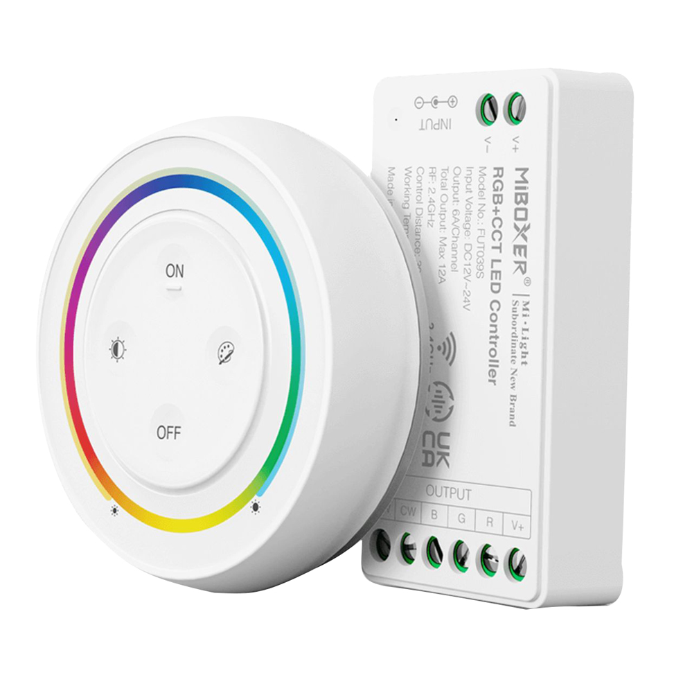 FUT039SA DC12-24V sada RGBCCT LED ovladače se změnou barvy