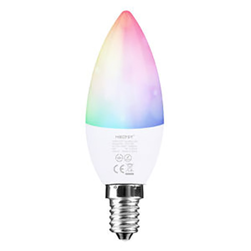 FUT108 4W E14 Základna RGB+CCT LED světlo na svíčku