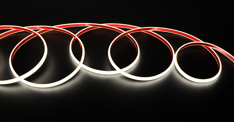 Flexibilní 24V podvodní světlo IP68 COB neonové LED páskové světlo pro bazény