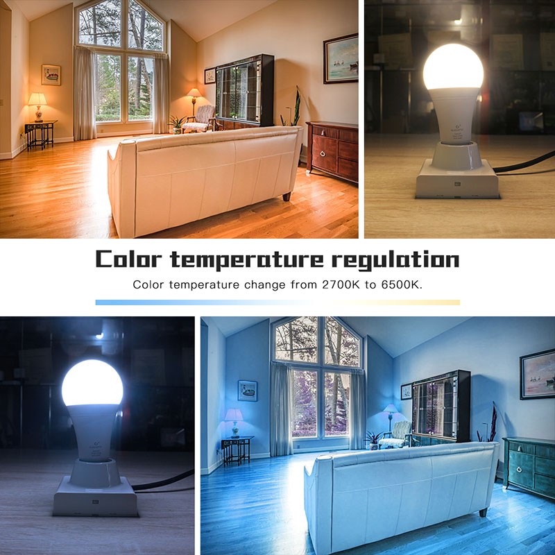 AC100~240V 12W RGBCCT LED žárovka se změnou barvy kompatibilní s Hue Bridge, Amazon Alexa, APP Voice/RF Control AC100~240V 12W RGBCCT LED žárovka se změnou barvy kompatibilní s Hue Bridge, Amazon Alexa, APP Voice/RF Control