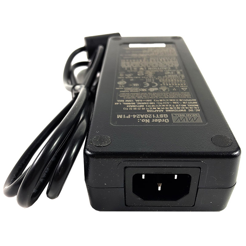 MeanWell DC24V 5A 120W GST120A24 AC To DC Spolehlivý zelený průmyslový LED napájecí adaptér MeanWell DC24V 5A 120W GST120A24 AC To DC Spolehlivý zelený průmyslový LED napájecí adaptér