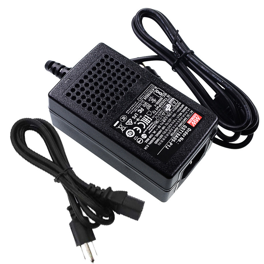 MeanWell DC5V 3A 15W GST18A05 AC/DC zuverlässiger grüner industrieller LED-Netzadapter