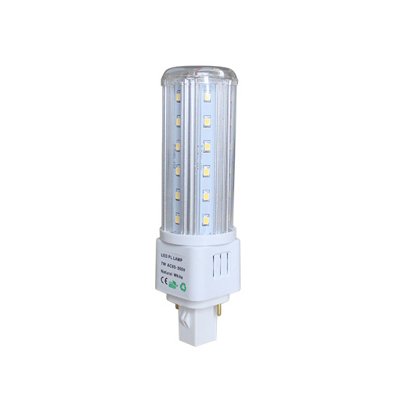PLC Lamp GX23D 2-polige LED-Glühbirne, 8 Watt, 18 W-Äquivalent, AC85–265 V PLC Lamp GX23D 2-polige LED-Glühbirne, 8 Watt, 18 W-Äquivalent, AC85–265 V