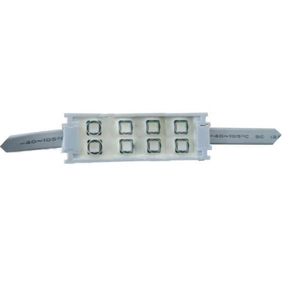 DC24V 8 světel Konstantní napětí SMD5050 Glass Fibre Board RGBW LED čočkové moduly, 20/40ks
