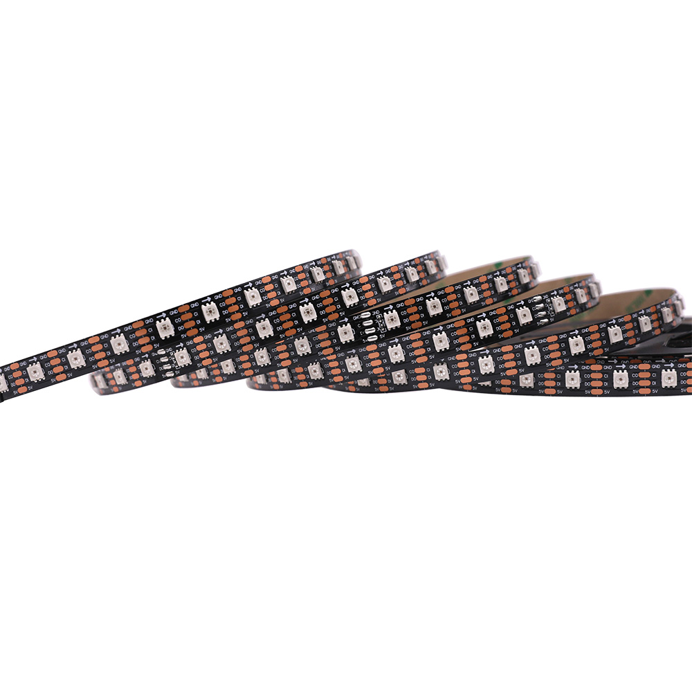 HD108 IC Individuálně adresovatelná LED RGB plně barevně měnící digitální flexibilní DC5V LED pásková světla HD108 IC Individuálně adresovatelná LED RGB plně barevně měnící digitální flexibilní DC5V LED pásková světla