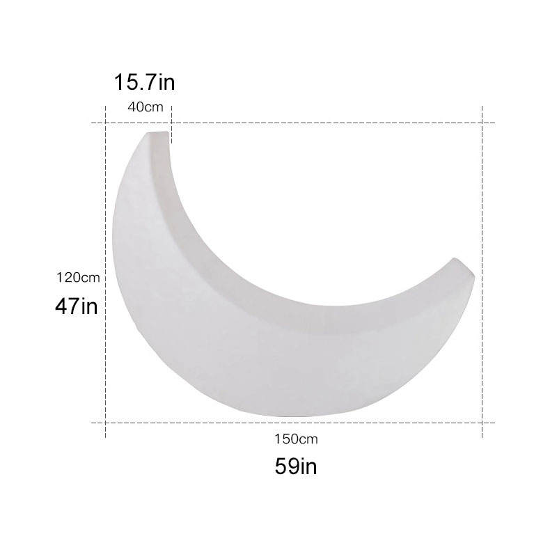 150*120*40cm IP65 Light-Up Moon Lamp Chair For Indoor & Outdoor